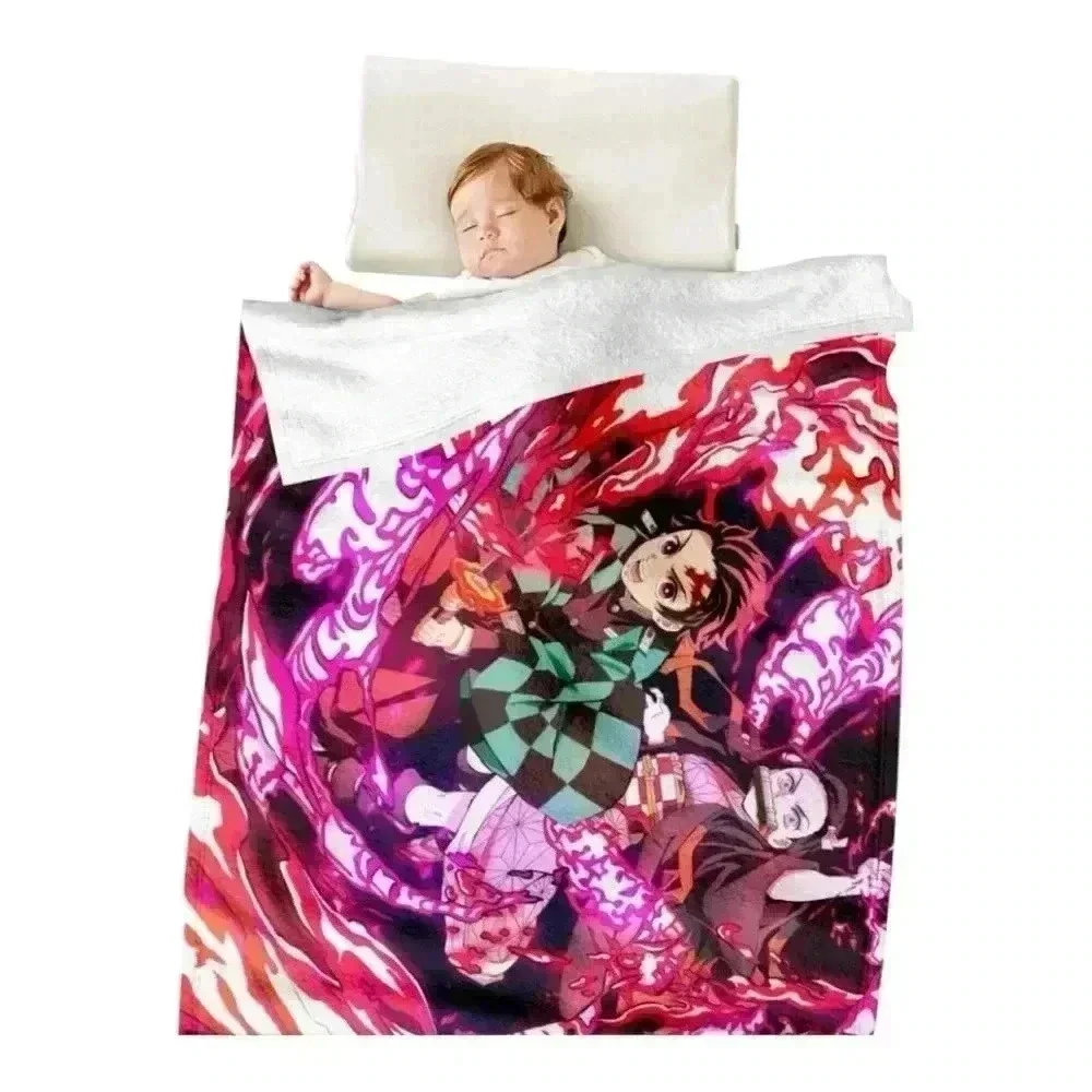Demon Slayer Anime Kids Fleece Blanket